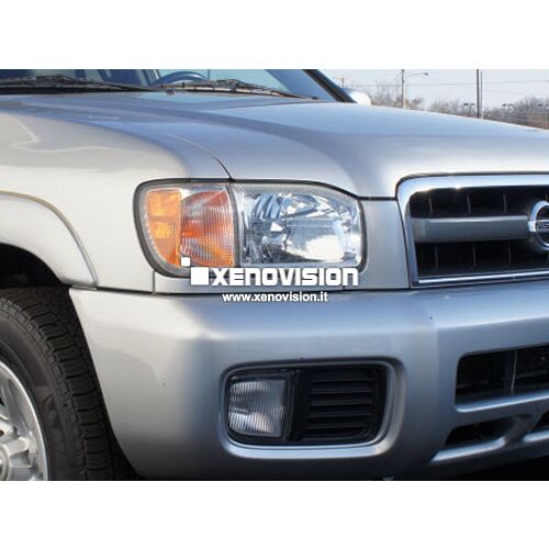 1 Kit Xenon Nissan Pathfinder - 1997 a 2004 - BiXenon 35W e Led - 6000k <p>Kit BiXenon 35W e luci posizione in tinta specifico per il faro della Nissan Pathfinder. Plug&Play zero spie, contiene tutto l'occorrente. Luce Bianco Lunare 6000k.</p>