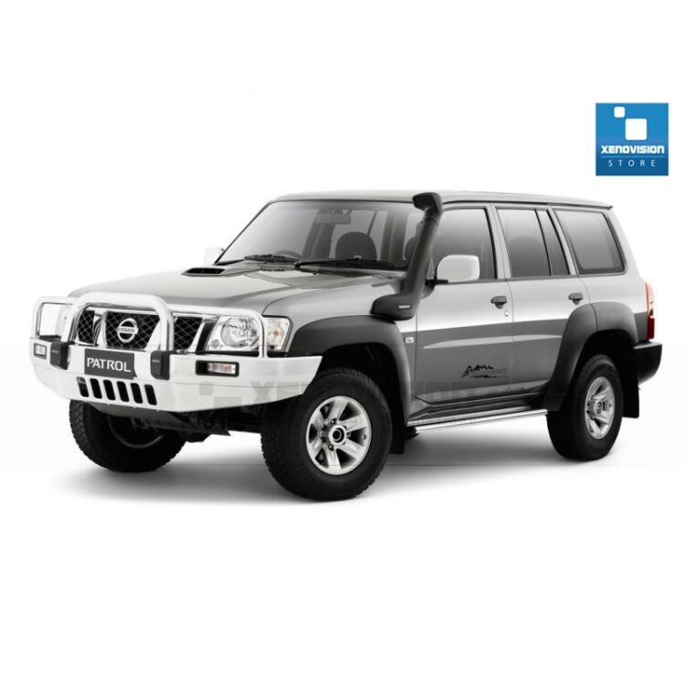 0 Kit Xenon Nissan Patrol Y61 - 1998 in poi - BiXenon 35W - 5000k <p>Kit BiXenon 35W specifico per il faro della Nissan Patrol Y61 dal 1998 in poi. Plug&Play zero spie, contiene tutto l'occorrente. Luce Bianco Soalre 5000k.</p>