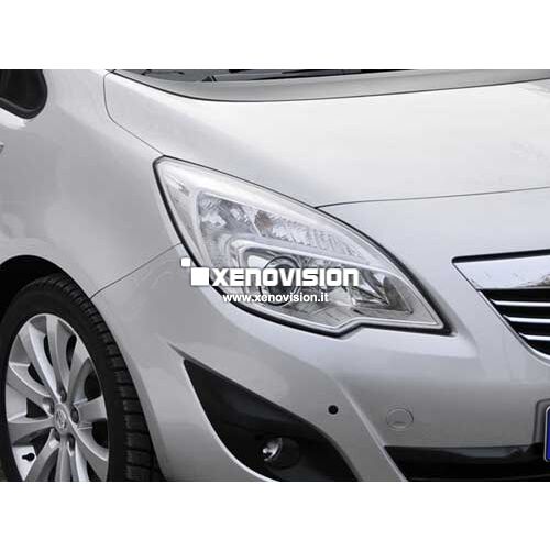1 Kit Xenon Opel Meriva B - 2010 al 2013 - Xenon 35W e DRL Led - 6000k <p>Kit Xenon 35W specifico per il faro della Opel Meriva dal 2010 al 2013 e Luci Diurne Doppia Intensità Led in tinta. Plug&Play zero spie, contiene tutto l'occorrente. Luce Bianco Lunare 6000k.</p>
