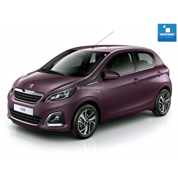 0 Kit Xenon Peugeot 108 - 2014 in poi - Bixenon 35W - 6000k Kit Xenon 35W specifico per il faro della Peugeot 108 dal 2014 in poi. Plug&Play zero spie, contiene tutto l'occorrente. Luce Bianco Lunare 6000k