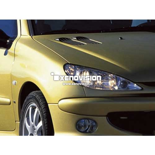 1 Kit Xenon Peugeot 206 - 1998 in poi - Xenon 35W e Led Posizione - 6000k <p>Kit Xenon 35W specifico per il faro della Peugeot 206 e Luci Posizione a Led in tinta. Plug&Play zero spie, contiene tutto l'occorrente. Luce Bianco Lunare 6000k.</p>