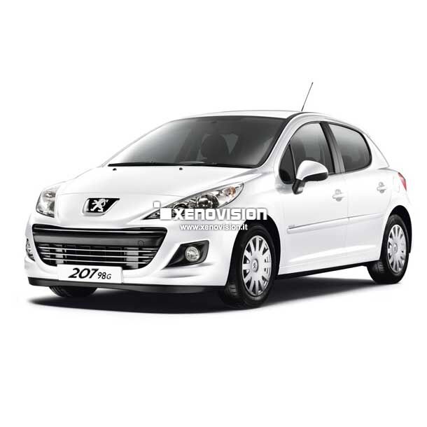 0 Kit Xenon Peugeot 207 - 2006 in poi - Xenon 35W e Led Posizione - 6000k <p>Kit Xenon 35W specifico per il faro della Peugeot 207 e Luci Posizione a Led in tinta. Plug&Play zero spie, contiene tutto l'occorrente. Luce Bianco Lunare 6000k.</p>