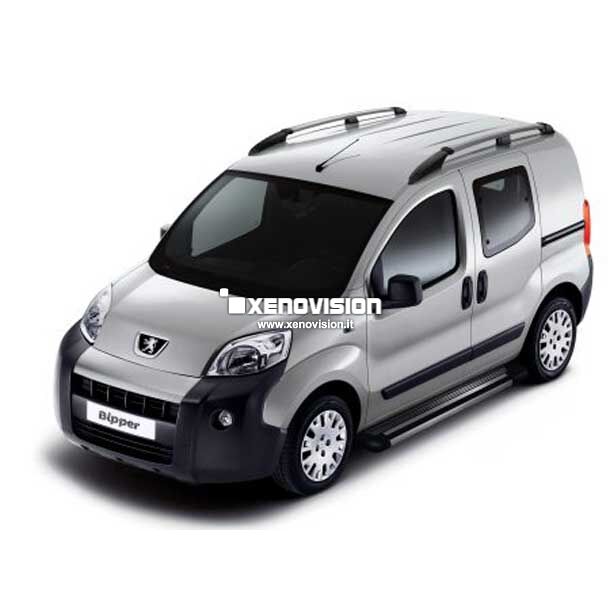 0 Kit Xenon Peugeot Bipper - 2008 in poi - BiXenon 35W e Posizione - 6000k <p>Kit BiXenon 35W specifico per il faro della Peugeot Bipper e Luci Posizione a Led in tinta. Plug&Play zero spie, contiene tutto l'occorrente. Luce Bianco Lunare 6000k.</p>