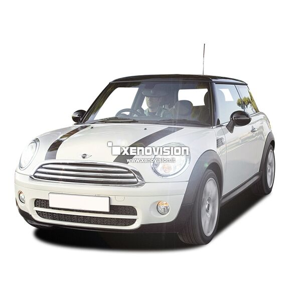 0 Kit Xenon Plug&Play Specifico per Mini R55 R56 R57 R60 F56 <p>Kit Xenon Specifico per i fari della tua Mini R55 R56 R57 R60 F56. Engineered by Xenovision - Qualità Massima.</p>
