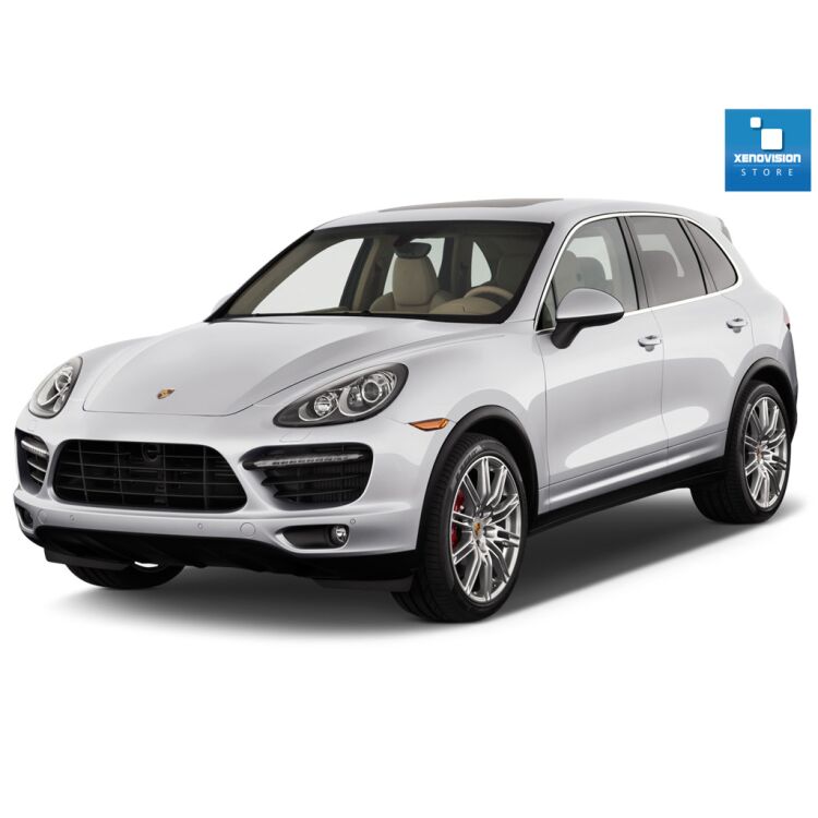 0 Kit Xenon Porsche Cayenne - 2010 in poi - Xenon 35W - 6100k Kit Xenon Focus Pro Korea 35W specifico per il faro della Porsche Cayenne dal 2010 in poi. Plug&Play zero spie, contiene tutto l'occorrente. Luce Bianco Lunare 6100k.