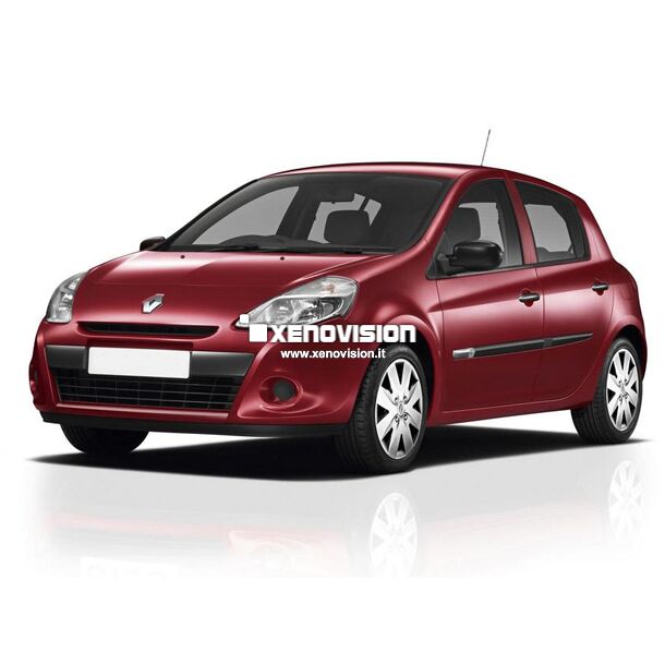 0 Kit Xenon Renault Clio III - 2005 in poi - Xenon 35W e Led Posizione - 6000k <p>Kit Xenon 35W e Luci Posizione a Led in tinta, pacchetto specifico per Renault Clio III. Plug&Play, contiene tutto l'occorrente. Luce Bianco Lunare 6000k </p>