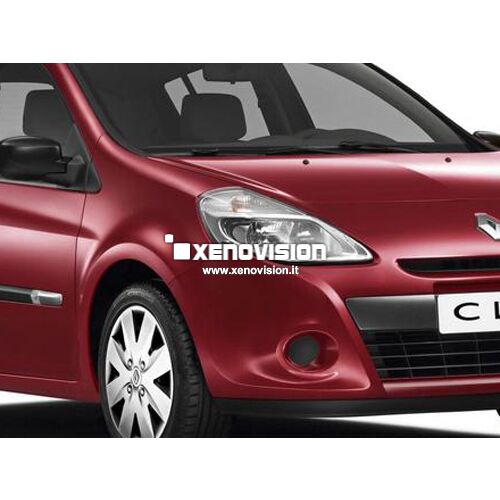 1 Kit Xenon Renault Clio III - 2005 in poi - Xenon 35W e Led Posizione - 6000k <p>Kit Xenon 35W e Luci Posizione a Led in tinta, pacchetto specifico per Renault Clio III. Plug&Play, contiene tutto l'occorrente. Luce Bianco Lunare 6000k </p>