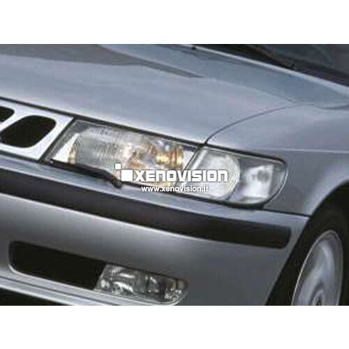 1 Kit Xenon Saab 9-3 fino al 2002 - BiXenon 55W e Led Posizione - 6000k <p>Kit Xenon 55W e Luci Posizione a Led in tinta, pacchetto specifico per Saab 9-3. Plug&Play, contiene tutto l'occorrente. Luce Bianco Lunare 6000k </p>