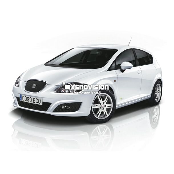 0 Kit Xenon Seat Leon - 2005 al 2012 - Xenon 35W e Led Posizione - 6000k <p>Kit Xenon Lampade XE 35W specifico per il faro della Seat Leon e Luci Posizione a Led in tinta. Plug&Play zero spie, contiene tutto l'occorrente. Luce Bianco Lunare 6000k.</p>