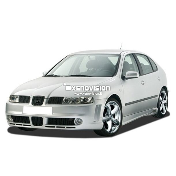 0 Kit Xenon Seat Leon - Parabola - 1999 a 2006 - Xenon 35W e Led - 6100k <p>Kit Xenon Focus Pro Korea 35W specifico per il faro della Seat Leon 1M1 e Luci Posizione Led in tinta. Plug&Play zero spie, contiene tutto l'occorrente. Luce Bianco Lunare 6100k.</p>
