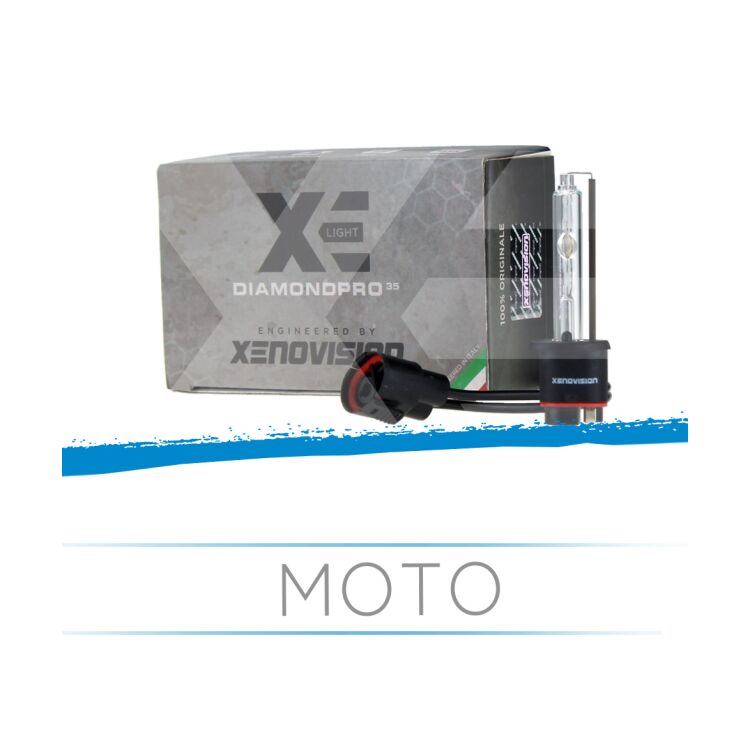 <p>Kit Xenon moto H11R 6000k 35W Ultra Slim Xenovision ad architettura digitale 64-Bit. Lampade H11R Bianco Lunare Ket KOREA, Qualita Garantita 2 anni&nbsp;</p>
