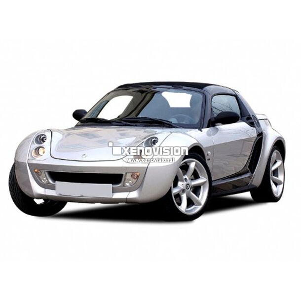 1 Kit Xenon Smart Roadster 452 - 2003 in poi - Xenon 35W e Posizione - 5000k <p>Kit Xenon 35W specifico per il faro della Smart Roadster e Luci Posizione a Led in tinta. Plug&Play zero spie, contiene tutto l'occorrente. Luce Bianco Solare 5000k.</p><p> </p>
