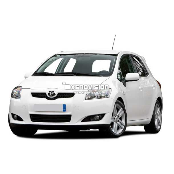 0 Kit Xenon Toyota Auris - 2006 a 2012 - Xenon 35W e Luci Posizione - 6000k <p>Kit Xenon 35W specifico per il faro della Toyota Auris e Luci Posizione Led in tinta. Plug&Play zero spie, contiene tutto l'occorrente. Luce Bianco Lunare 6000k.</p>