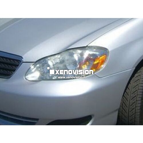 1 Kit Xenon Toyota Corolla - 2004 e 2005 - Xenon 55W e Led Posizione - 6000k <p>Kit Xenon 55W e Luci Posizione a Led in tinta, pacchetto specifico per Toyota Corolla. Plug&Play, contiene tutto l'occorrente. Luce Bianco Lunare 6000k </p>