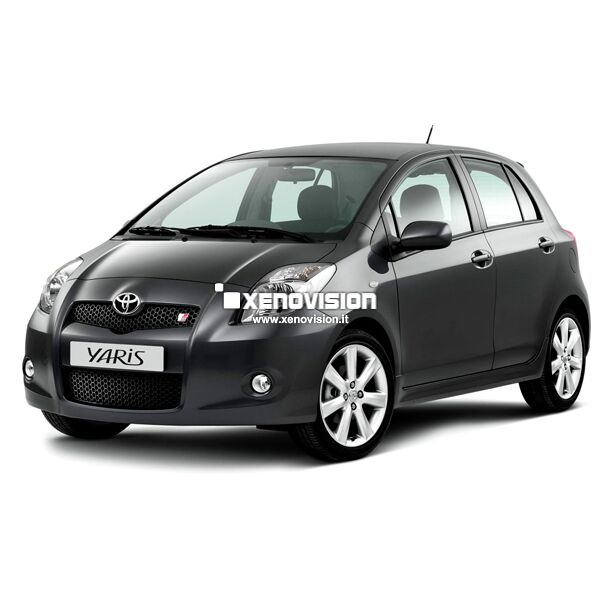0 Kit Xenon Toyota Yaris - 2005 a 2010 - BiXenon 35W e Posizione - 6000k <p>Kit BiXenon 35W specifico per il faro della Toyota Yaris e Luci Posizione Led in tinta. Plug&Play zero spie, contiene tutto l'occorrente. Luce Bianco Lunare 6000k.</p>