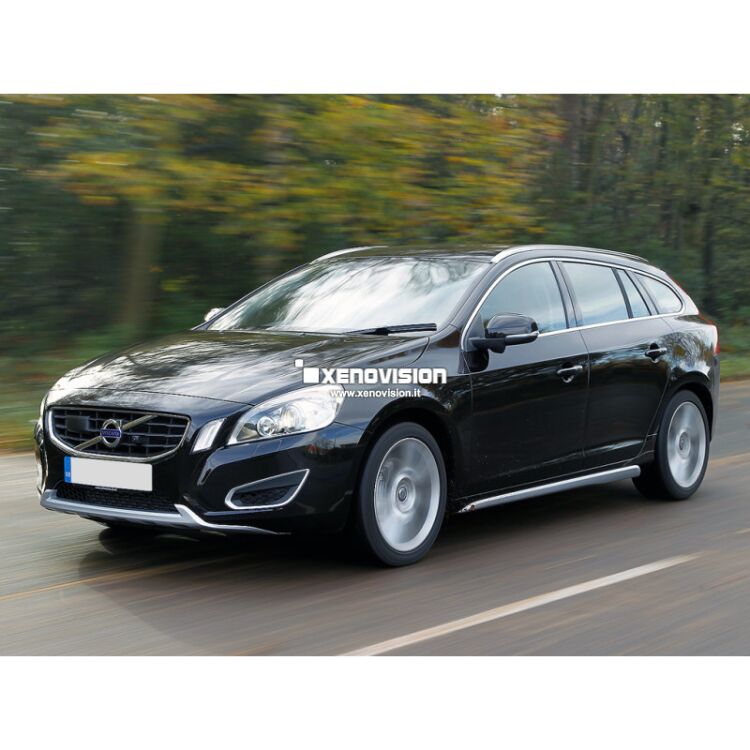 0 Kit Xenon Volvo V60 - 2010 al 2013 - Xenon 35W - 6100k Kit Xenon Focus Pro Korea 35W specifico per il faro della Volvo V60 dal 2010 al 2013. Plug&Play zero spie, contiene tutto l'occorrente. Luce Bianco Lunare 6100k.