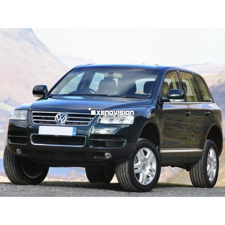 0 Kit Xenon VW Touareg - 2002 a 2006 - Xenon 35W e Led Posizione - 5300k <p>Kit Xenon FocusPRO 35W specifico per il faro della VW Touareg dal 2002 al 2006 e Luci Posizione a Led in tinta. Plug&Play zero spie, contiene tutto l'occorrente. Luce Bianco Solare 5300k.</p>