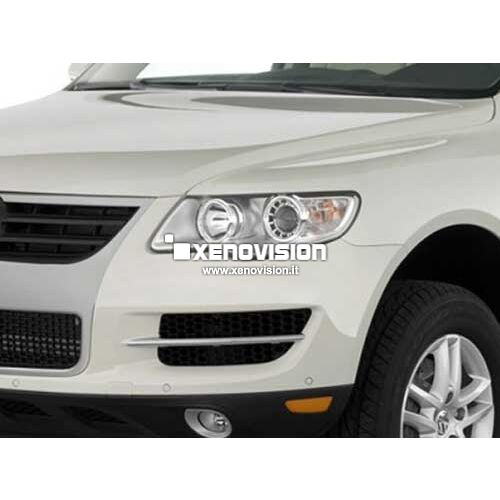 1 Kit Xenon VW Touareg - 2007 in poi - Xenon 35W e Led Posizione - 6000k <p>Kit Xenon Lampade XE 35W specifico per il faro della VW Touareg e Luci Posizione a Led in tinta. Plug&Play zero spie, contiene tutto l'occorrente. Luce Bianco Lunare 6000k.</p>