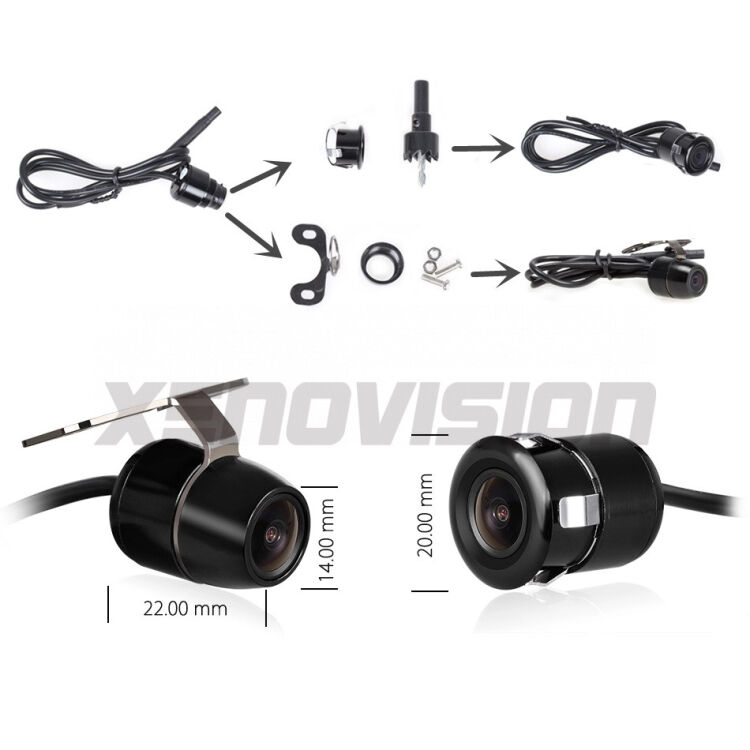 5 HD Night Vision Car Rear View Backup Camera Waterproof Dual Installation <p> </p>
<p>Alta Definizione. Spettacolare visione notturna. Telecamera Retromarcia smart ultracompatta, impermeabile, professionale. Si installa con staffa o foro.</p>