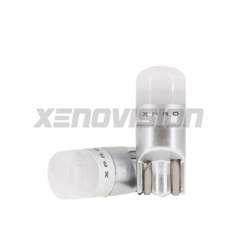 <p><strong>3.0x times brighter.</strong> Pair of Warm White&nbsp;3800K&nbsp;T10 LEDs perfect for interiors and positions.</p>