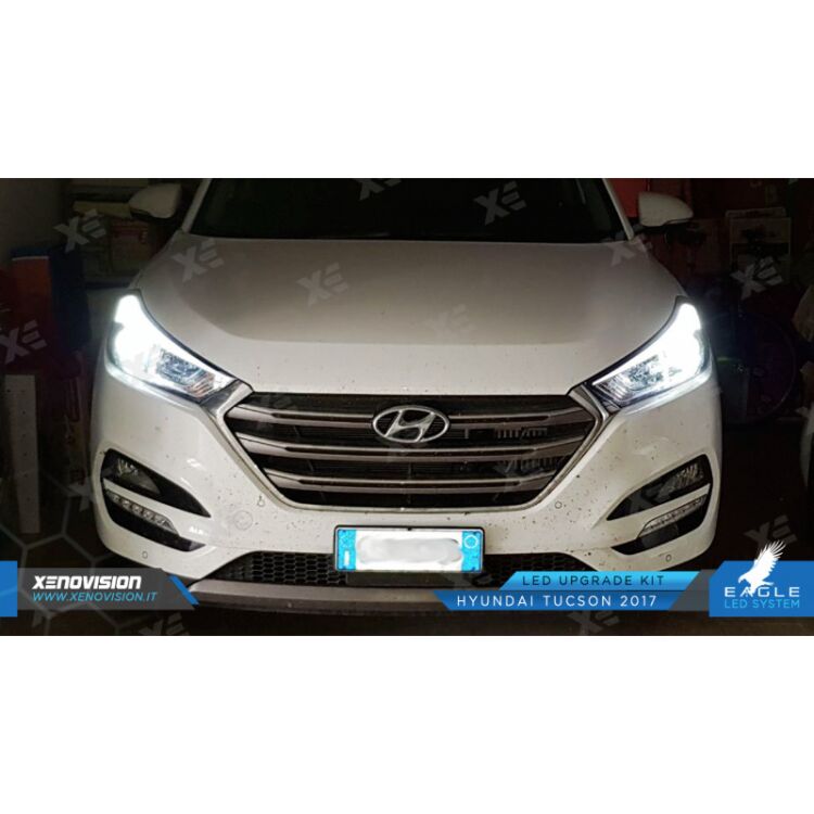 6 Tucson: Custom Built Low Beam XE Eagle LED System Kit <p> </p>
<p>Forget bulb adaptors: this Eagle Kit is custom made to fit your Tucson as it was an OEM part.</p>