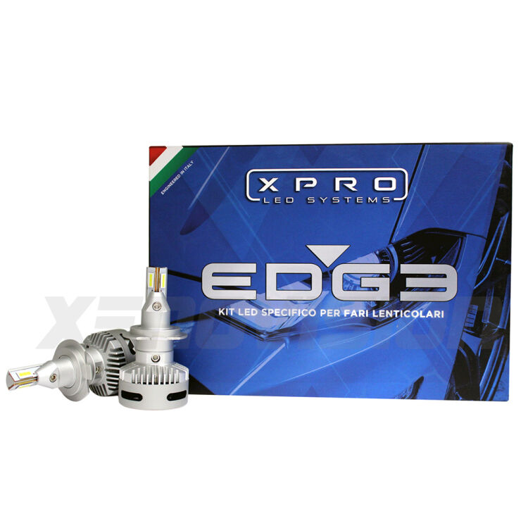 0 Alfa romeo 156 LED kit: Edge Low Beam 25.000Lm <strong>Alfa romeo 156 </strong><strong> </strong><strong>(932_)</strong> <strong>Low Beam kit</strong><strong>: </strong>massive, shadowless footprint light output on Lens Headlights. Perfect light cutoff. Compact size and Super Canbus. Two Edge LED bulbs included, accessories not included.