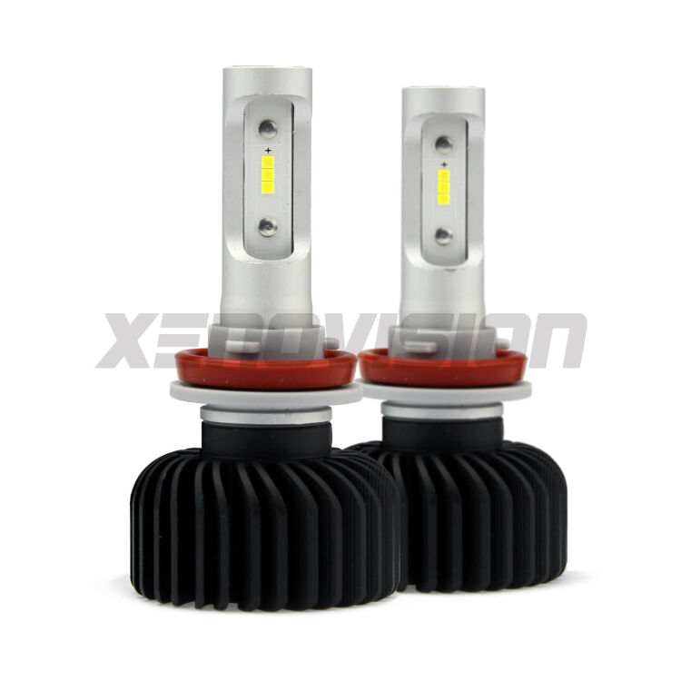 0 XPRO Twist: Lens and Reflector Headlights LED Kit 11.000Lm Same Size as Halogen Bulbs. Super Bright. Perfect Light Footprint on Reflector Headlights. Canbus error-free 90% cars.
